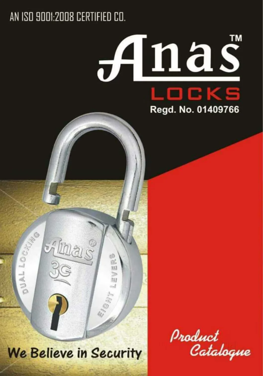 Round Lock LS-ANAS-65mm - Anas - Pranavam Industries